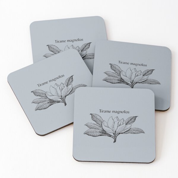Item preview, Tírame Magnolias designed and sold by ornitorrinco15.