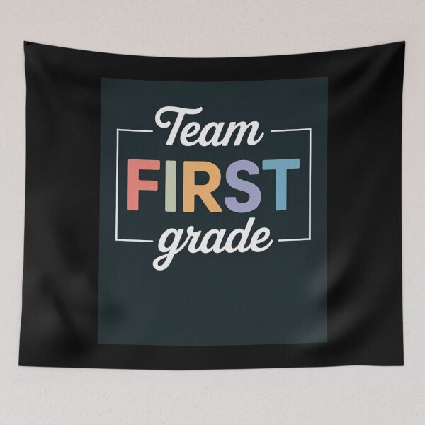 Item preview, Team First Grade Back to School Design designed and sold by Gogetgiggles.