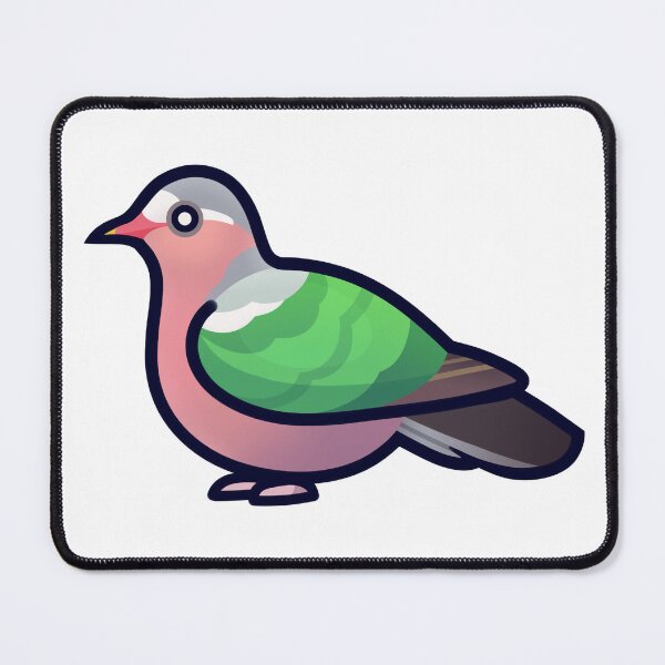 Item preview, Emerald Dove (Left facing) designed and sold by mitsun.