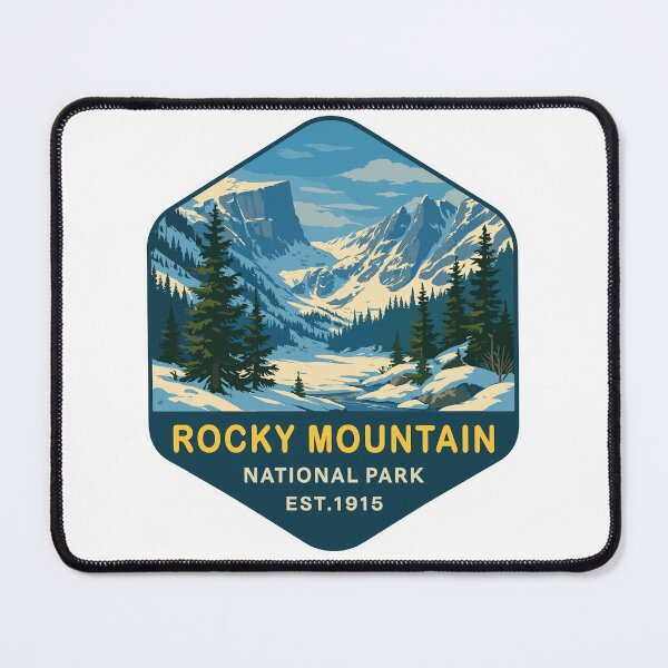 Item preview, Rocky Mountain National Park Colorado Sticker designed and sold by Ismeal Von.
