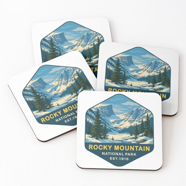 Item preview, Rocky Mountain National Park Colorado Sticker designed and sold by Ismeal Von.
