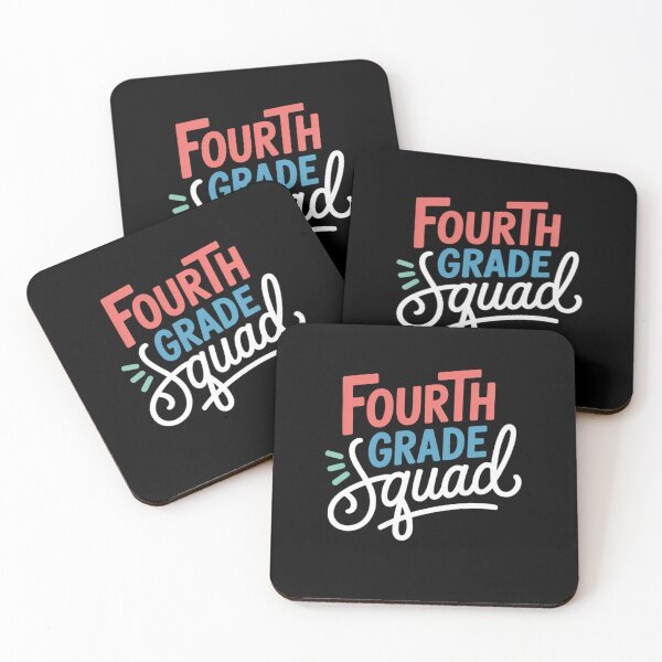 Item preview, Fourth Grade Squad Back to School Design designed and sold by Gogetgiggles.