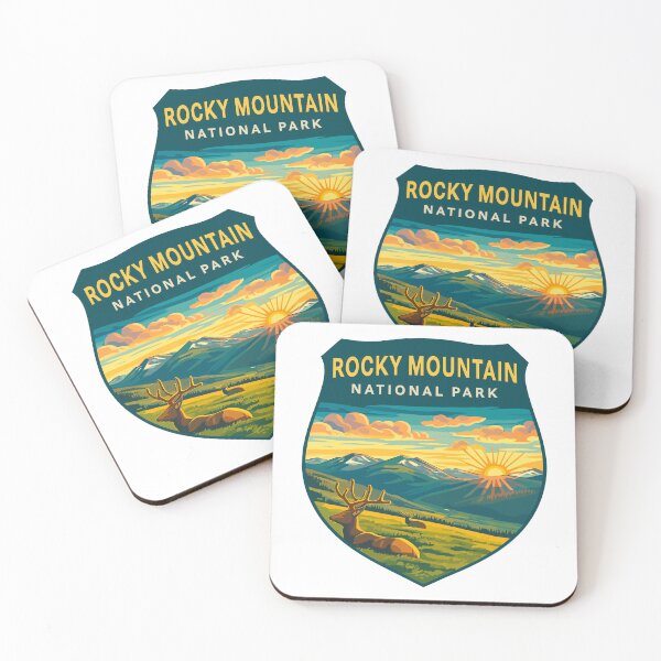 Item preview, Rocky Mountain National Park Colorado Sticker designed and sold by Ismeal Von.