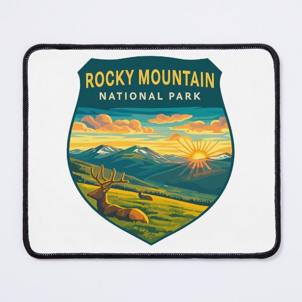 Item preview, Rocky Mountain National Park Colorado Sticker designed and sold by Ismeal Von.