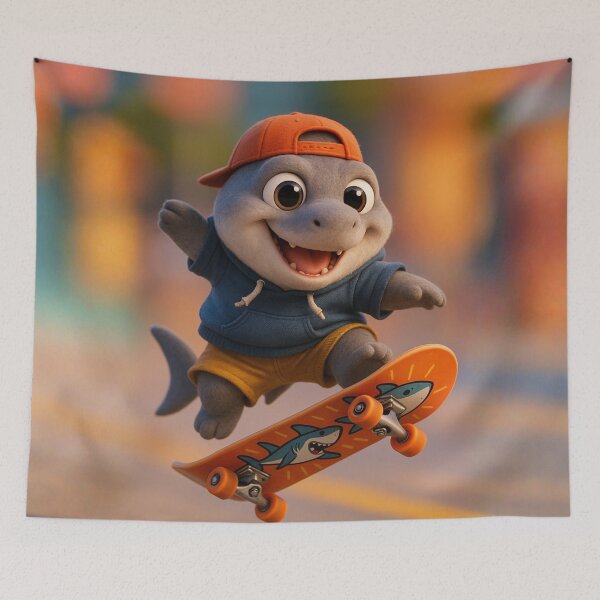 Item preview, Skater Bull Shark designed and sold by Sillytoe.