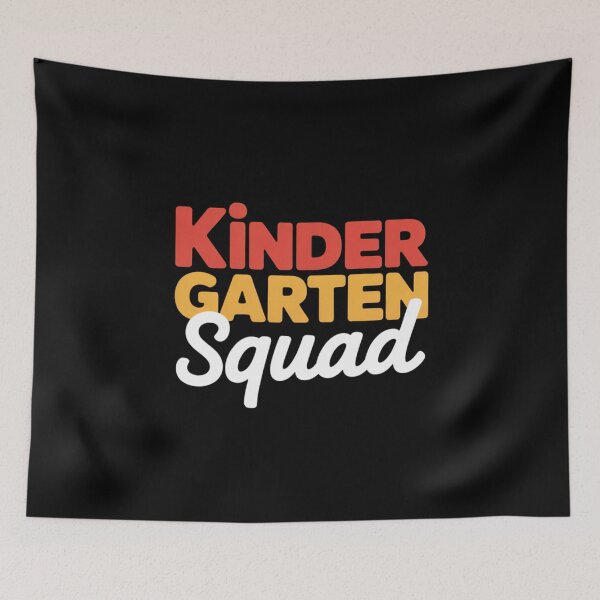 Item preview, Kindergarten Squad Back to School Design designed and sold by Gogetgiggles.