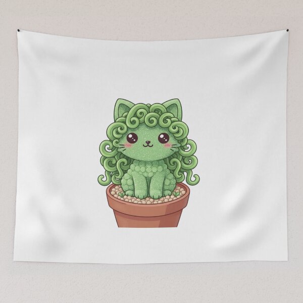 Item preview, Kawaii kitty drawing designed and sold by Nu Sigma 1985.