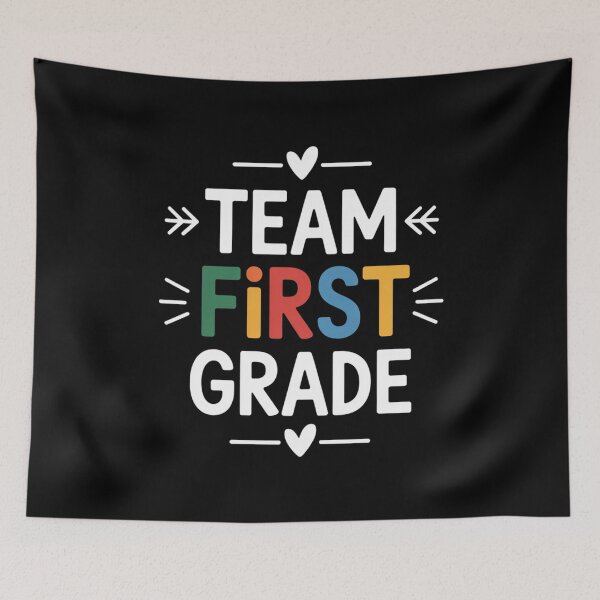 Item preview, Team First Grade Back to School Design designed and sold by Gogetgiggles.