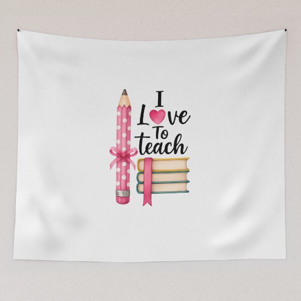 Item preview, I Love To teach designed and sold by CharmStudio.
