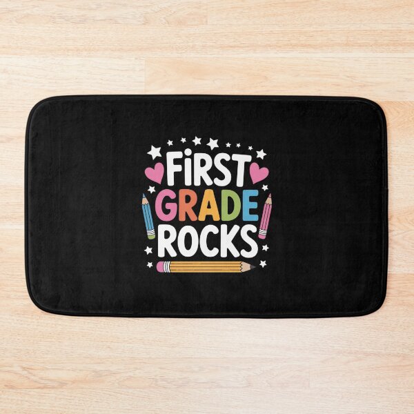 Item preview, First Grade Rocks Fun School Design designed and sold by Gogetgiggles.
