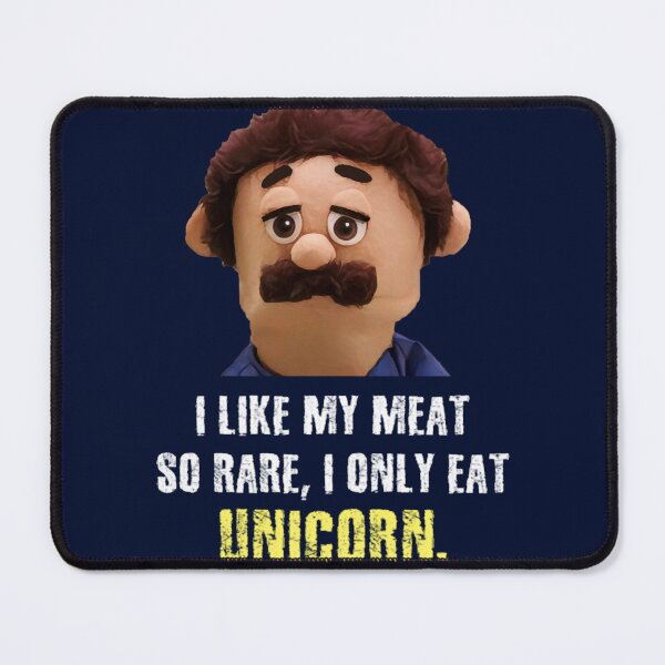 Item preview, Awkward Puppets Diego I Like My Meat So Rare designed and sold by ernestinamurray.