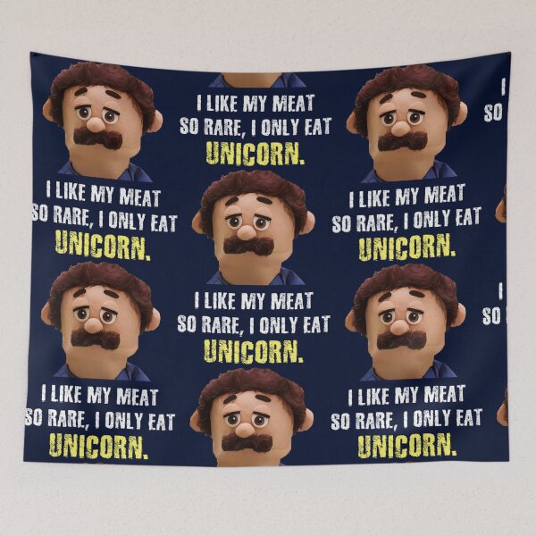 Item preview, Awkward Puppets Diego I Like My Meat So Rare designed and sold by ernestinamurray.