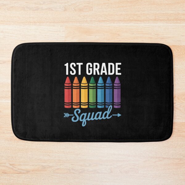Item preview, 1st Grade Squad Crayon Design designed and sold by Gogetgiggles.