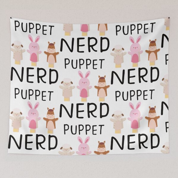 Item preview, Puppetry Puppet Puppets Puppeteer  designed and sold by ernestinamurray.
