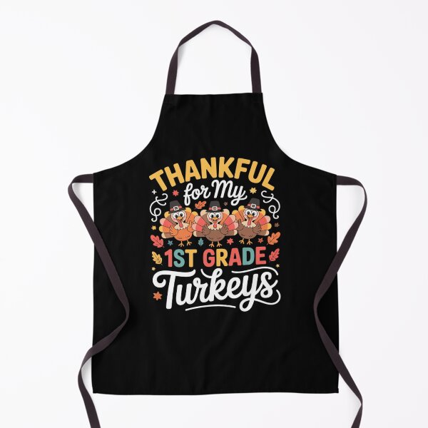 Item preview, Thankful for My 1st Grade Turkeys Thanksgiving Design designed and sold by Gogetgiggles.