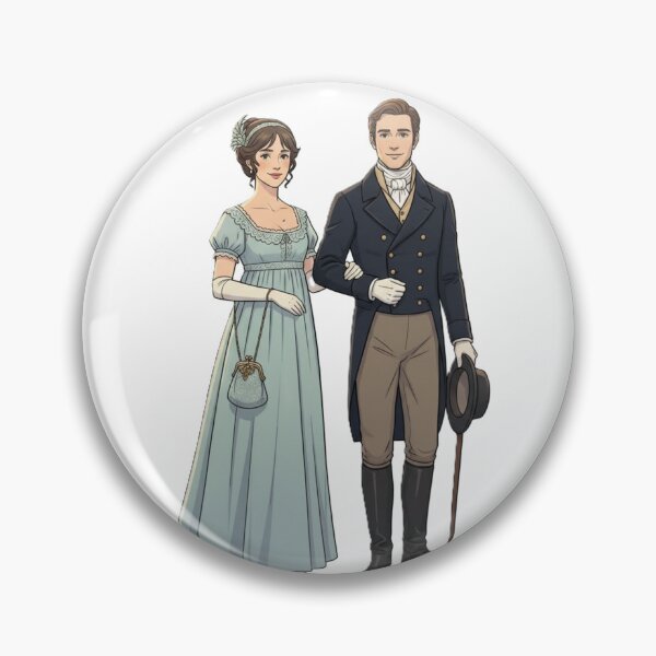 Artikelvorschau, Ein Paar aus der Regency-Eleganz entworfen und verkauft von The Cozy Cauldron.