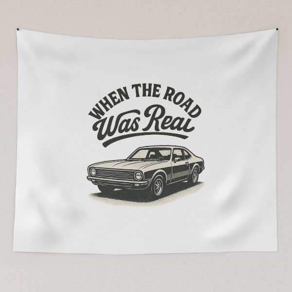 Item preview, WHEN THE ROAD WAS REAL designed and sold by Hanyguanstore.