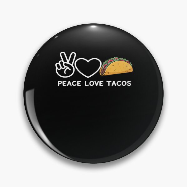 Artikelvorschau, Frieden, Liebe Tacos Retro-Tacos-Liebhaber Essensliebhaber entworfen und verkauft von FranzFriesen.