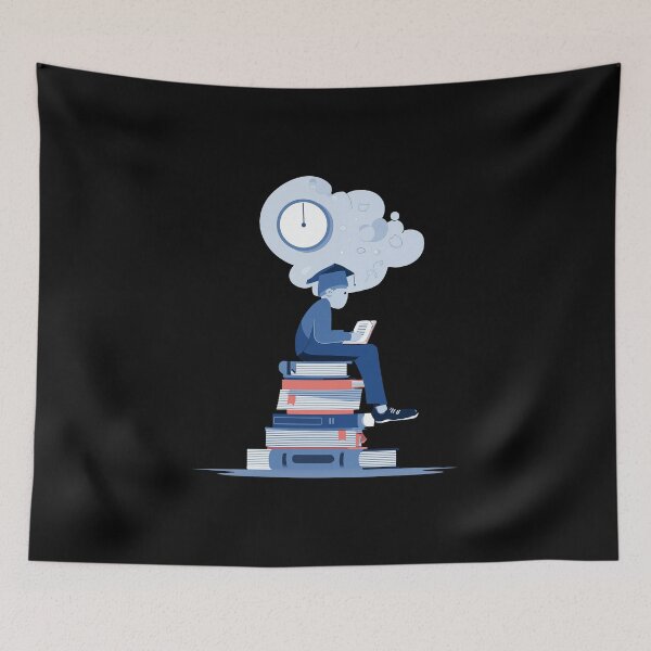 Item preview, Book Stack And Study Time Kind Of Moment designed and sold by FWLKIT.
