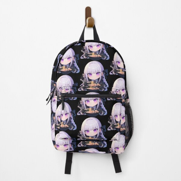 Item preview, Kyoko Kirigiri Danganronpa Anime Kawaii Chibi Ramen Cute Noodles designed and sold by Raslbazola.