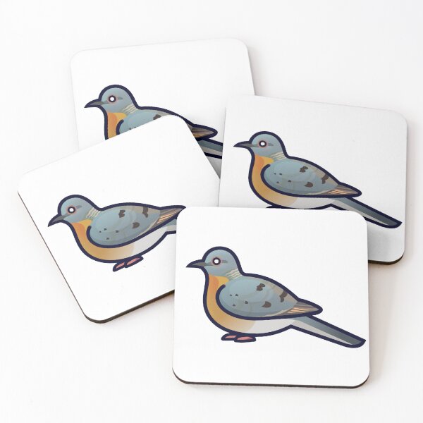 Item preview, Passenger Pigeon (Left facing) designed and sold by mitsun.