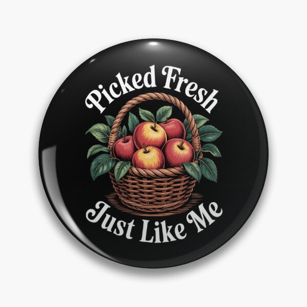 Item preview, Picked Fresh Apple Picking Season designed and sold by Moon-Ape.