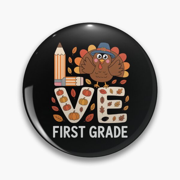 Item preview, Love First Grade Thanksgiving Design designed and sold by Gogetgiggles.