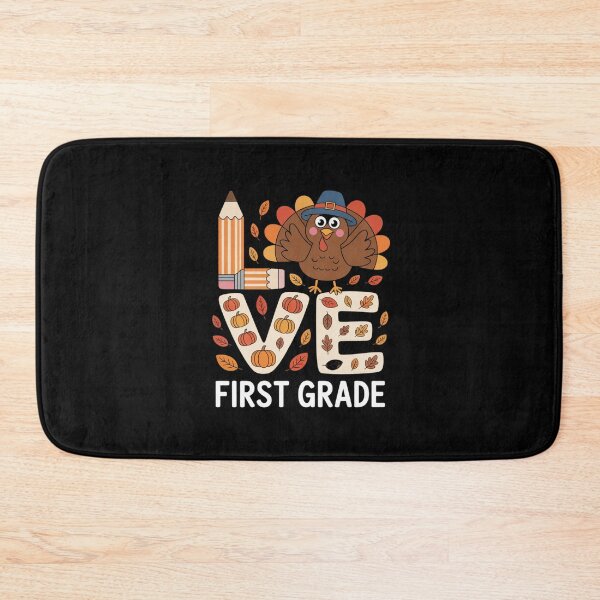 Item preview, Love First Grade Thanksgiving Design designed and sold by Gogetgiggles.