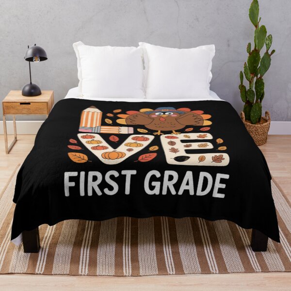 Item preview, Love First Grade Thanksgiving Design designed and sold by Gogetgiggles.