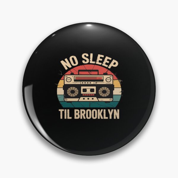 Item preview, No Sleep Til Brooklyn Old School Stereo Ghetto Blaster designed and sold by FranzFriesen.