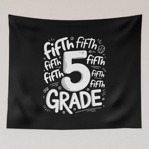 Item preview, Fifth Grade 5th Grade Back to School Design designed and sold by Gogetgiggles.