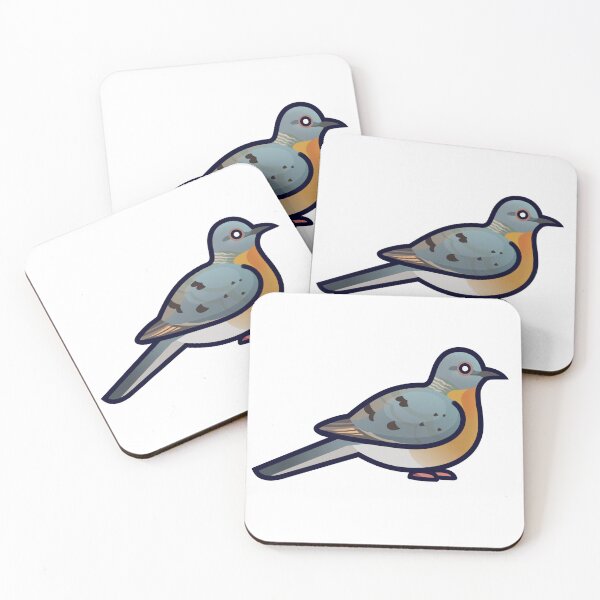 Item preview, Passenger Pigeon (Right facing) designed and sold by mitsun.