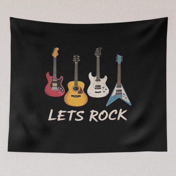 Item preview, Lets Rock Rock n Roll Guitar designed and sold by RayArmstrong.