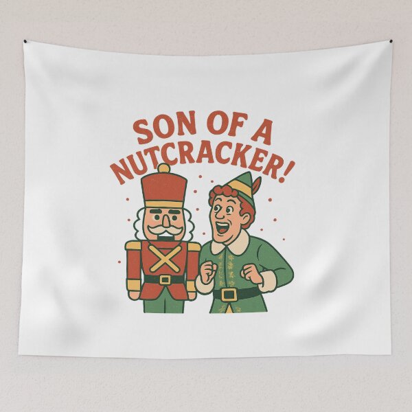 Item preview, Son of a Nutcracker! – Funny Christmas Movie Shirt designed and sold by Zippitydodads.