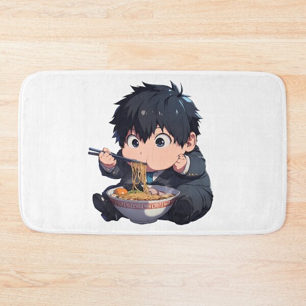 Item preview, Nobuchika Ginoza Psycho Pass Anime Kawaii Chibi Ramen Suit Japan designed and sold by Raslbazola.