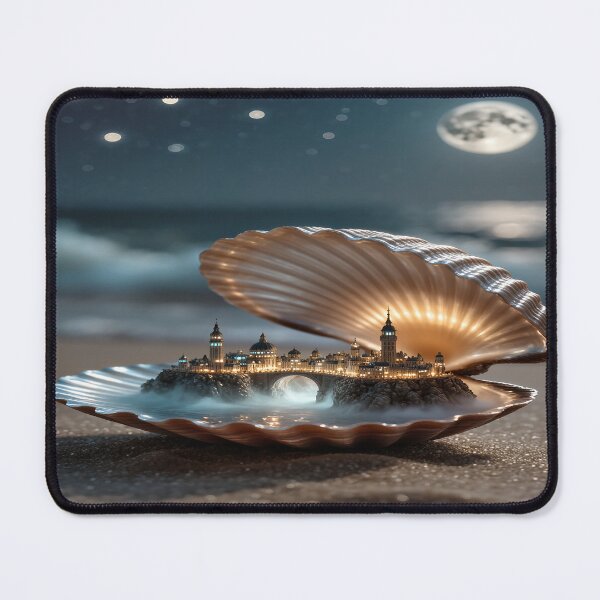 Item preview, Moonlit Shell Kingdom designed and sold by DinsignStudio.