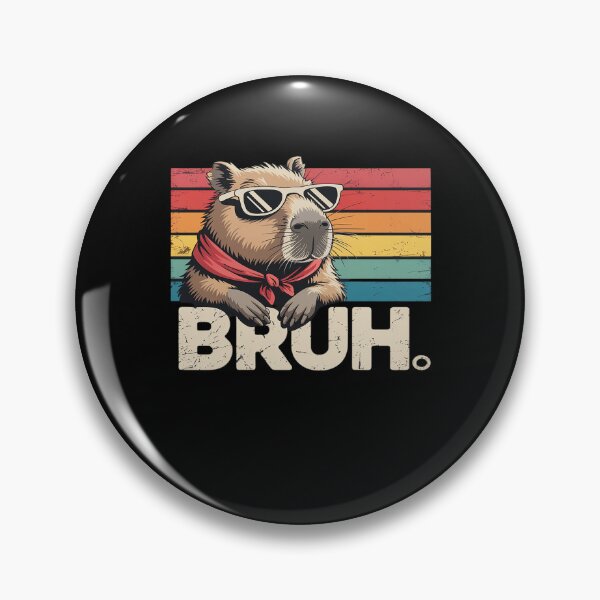 Artikelvorschau, Gaming Capybara Bruh entworfen und verkauft von FranzFriesen.