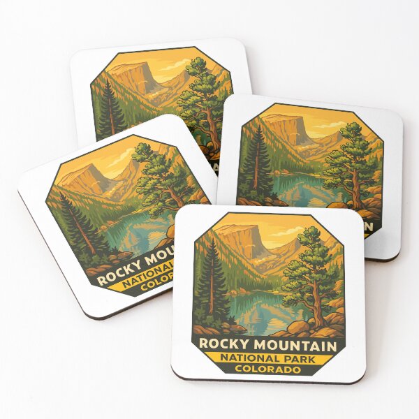 Item preview, Rocky Mountain National Park Colorado Sticker designed and sold by Ismeal Von.