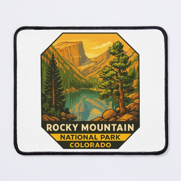 Item preview, Rocky Mountain National Park Colorado Sticker designed and sold by Ismeal Von.