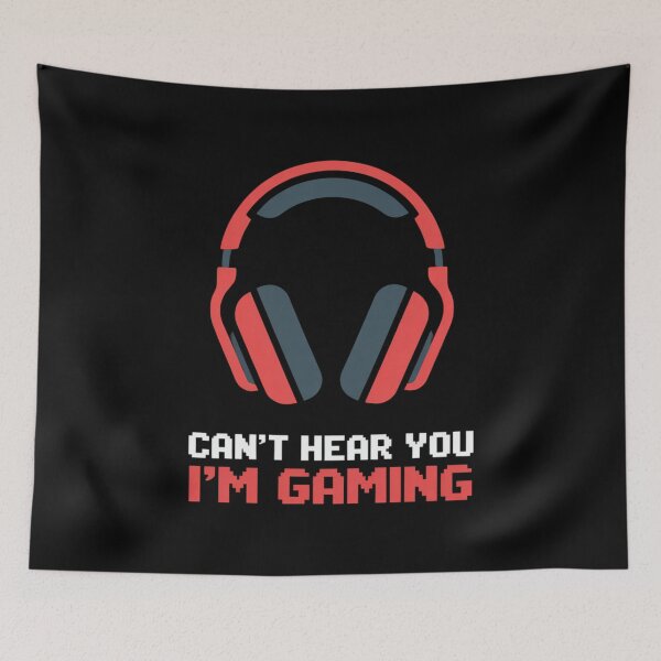 Item preview, Can't Hear You I'm Gaming Valentine's Day Design designed and sold by Gogetgiggles.