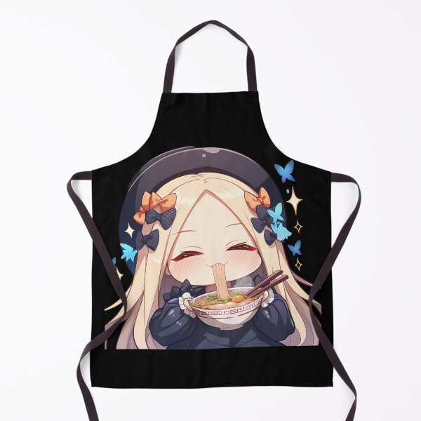 Item preview, Foreigner Abigail Williams Fate Grand Order Game Kawaii Chibi Ramen Butterflies designed and sold by Raslbazola.