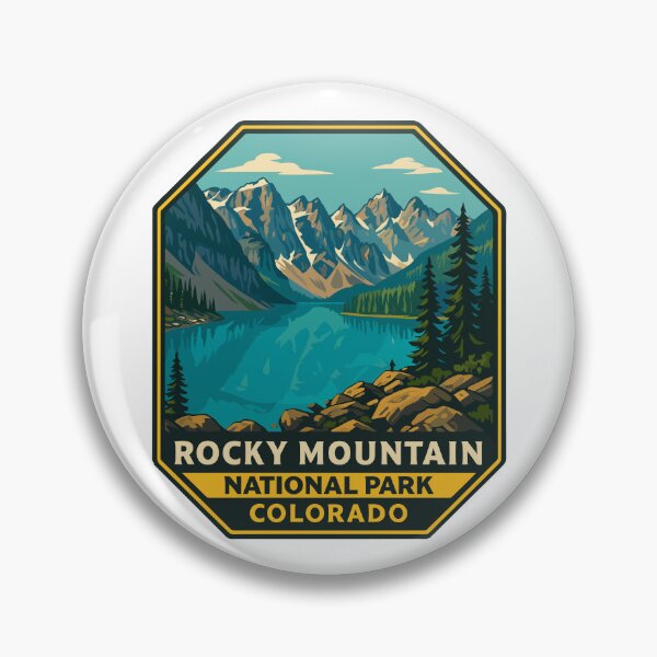 Item preview, Rocky Mountain National Park Colorado Sticker designed and sold by Ismeal Von.