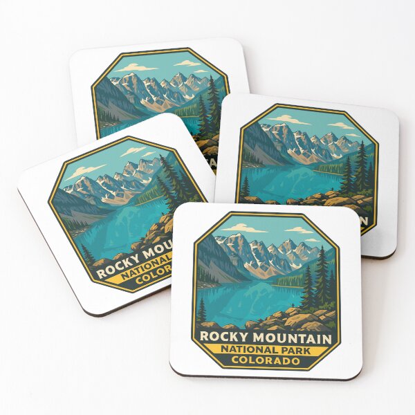 Item preview, Rocky Mountain National Park Colorado Sticker designed and sold by Ismeal Von.