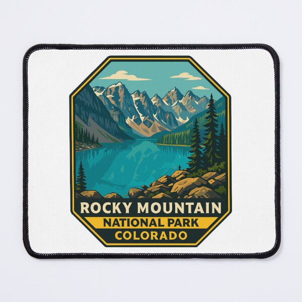 Item preview, Rocky Mountain National Park Colorado Sticker designed and sold by Ismeal Von.