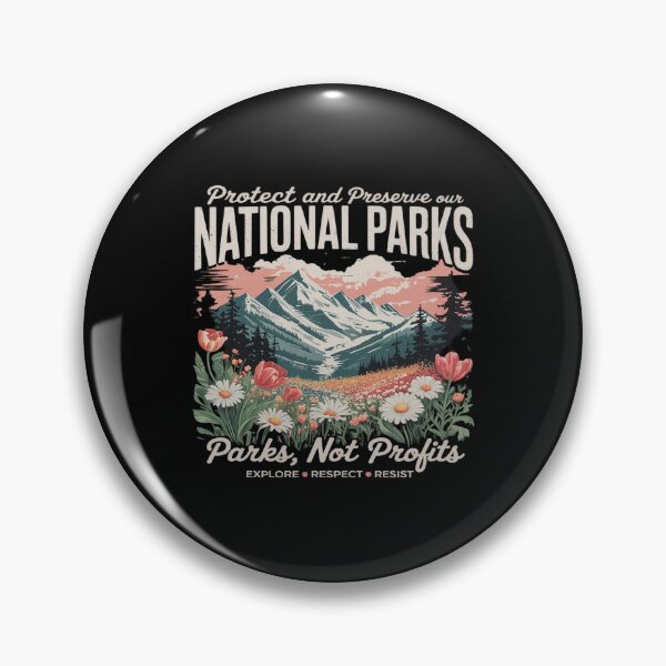 Item preview, Floral Protect Our National Parks Nature designed and sold by FranzFriesen.