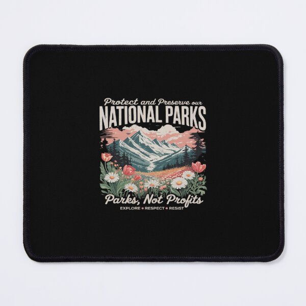 Item preview, Floral Protect Our National Parks Nature designed and sold by FranzFriesen.