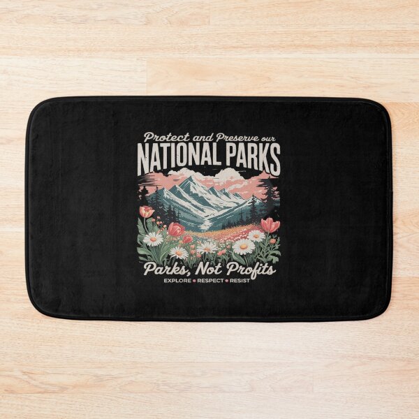 Item preview, Floral Protect Our National Parks Nature designed and sold by FranzFriesen.