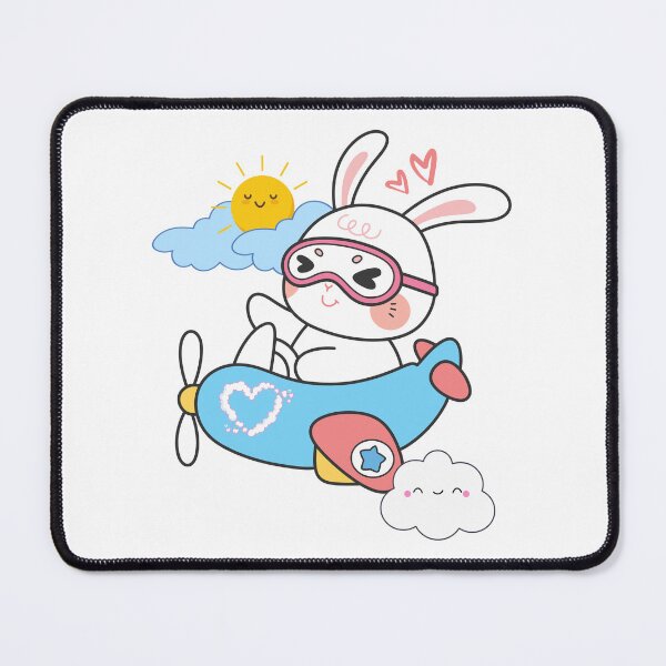 Item preview, Kawaii Bunny Pilot Adventure designed and sold by yuki-hana.