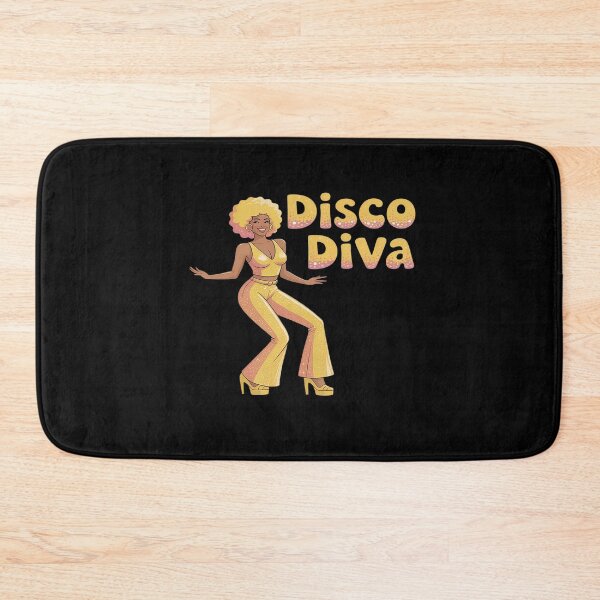 Item preview, Disco Diva - Retro 70's Seventies Disco Ball designed and sold by MinaReinger.