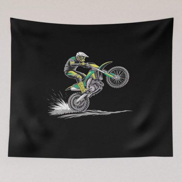 Item preview, Dirt Bike Rider Motorcycle Motocross designed and sold by AmparoBoyle.